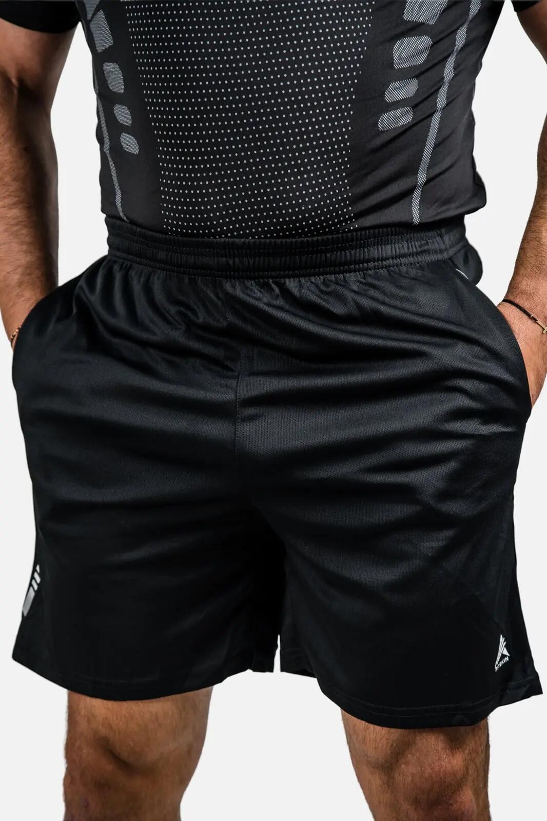 Pantaloni scurti FITSKIN Velocity Pro Phantom Black
