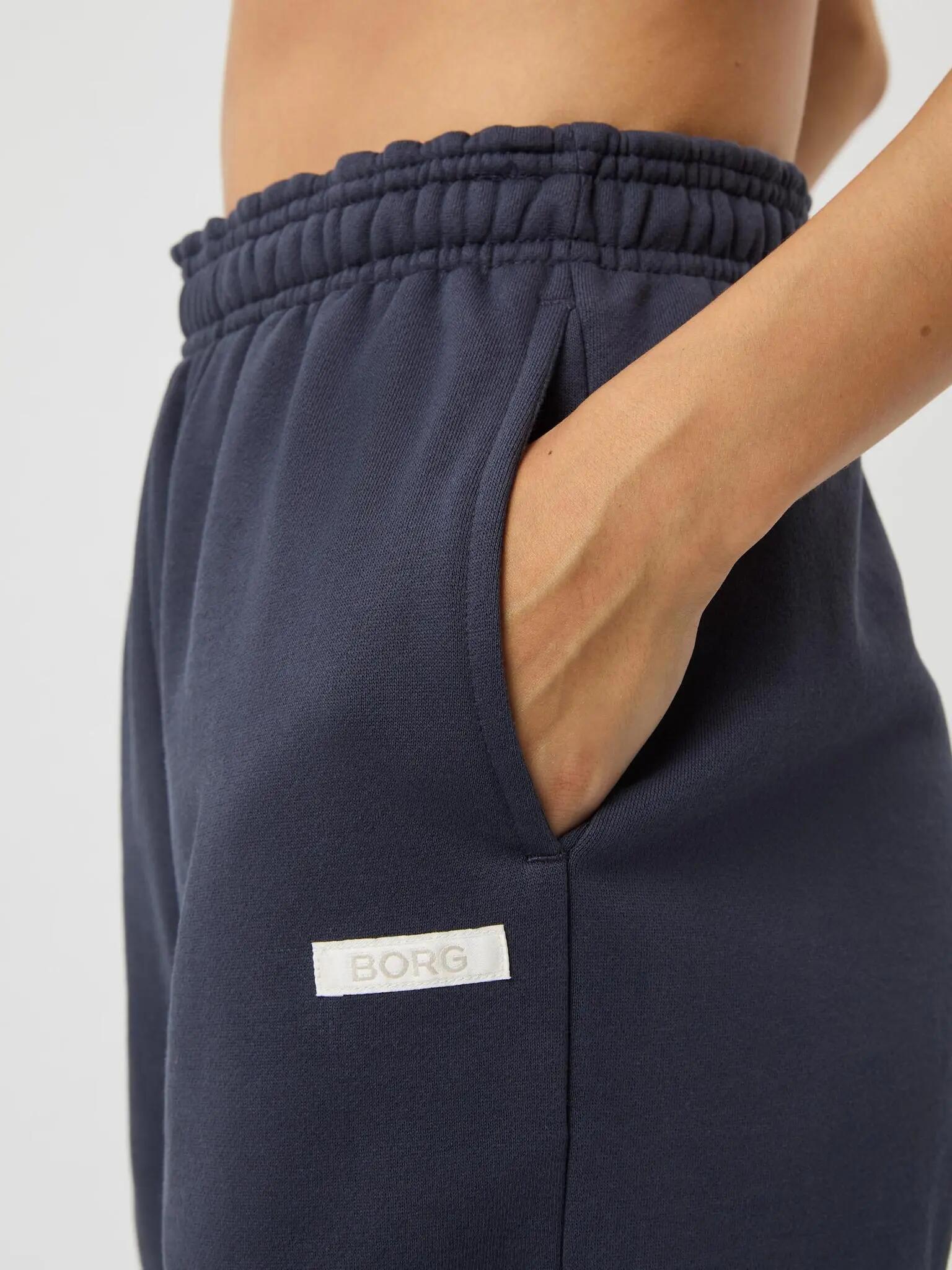 bjorn_borg STUDIO OVERSIZED SWEATSHORTS ODYSSEY GRAY 3/4