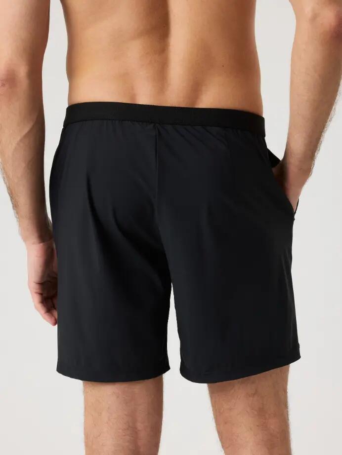 bjorn_borg ACE CLASSIC 8" SHORTS – BLACK BEAUTY, maat M 2/5