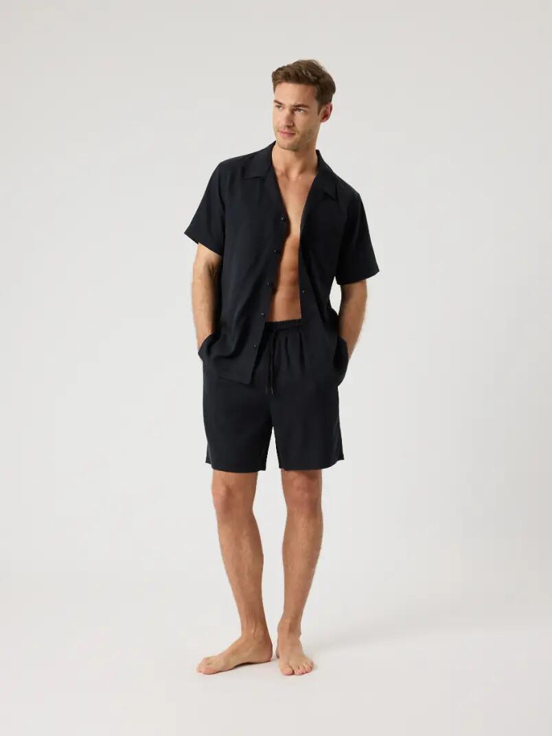 bjorn_borg BORG LYOCELL RESORT SHORTS – BLACK BEAUTY 3/5