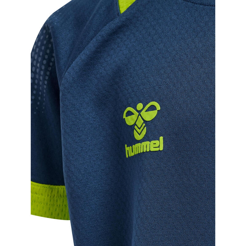 Camiseta Hmllead Multideporte Los Niños Unisex Diseño Ligero De Secado Rápido