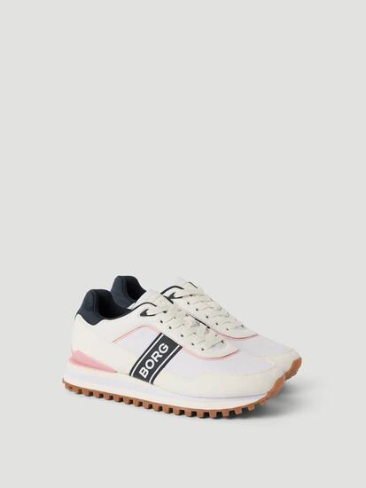 bjorn_borg DASH scarpe running donna WHITE - BALSAM GREEN