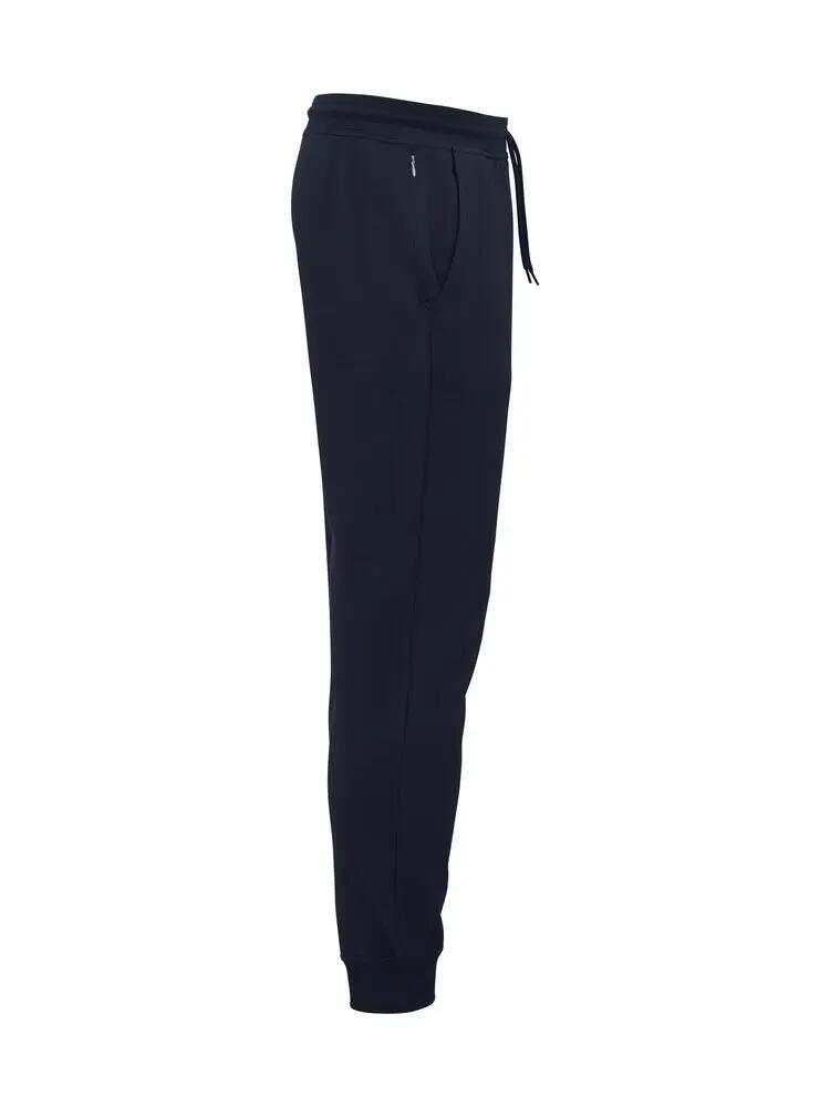 clique Miami Pants — calças sweat em algodão e poliéster reciclado Dark Navy 3/4
