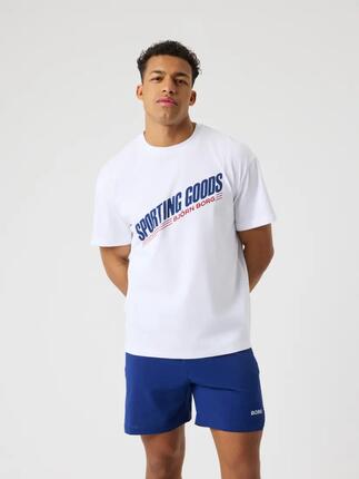 bjorn_borg BORG GYM OVERSIZED T-SHIRT blanc brillant