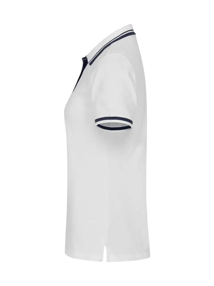 clique Polo Astoria da donna in cotone 100%, bianco 2/4