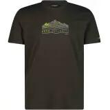 cmp T‑shirt uomo 100% cotone — colore F963 Pine 4/4