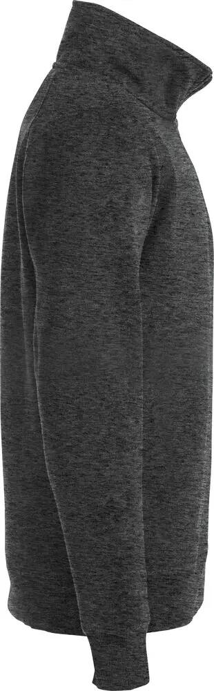 clique Classic Half Zip ½‑zip sweater unisex, anthracite melange 4/4