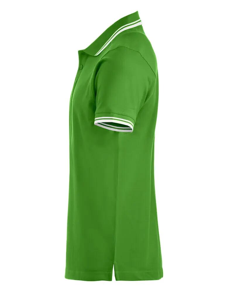 clique Polo Amarillo 100% algodón peinado – unisex con aberturas laterales 3/4