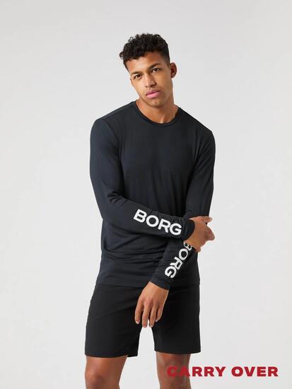 bjorn_borg BORG LONG SLEEVE T-SHIRT aus recyceltem Polyester