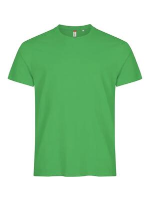 Clique basic-t heren t‑shirt slim fit van katoen, apple green