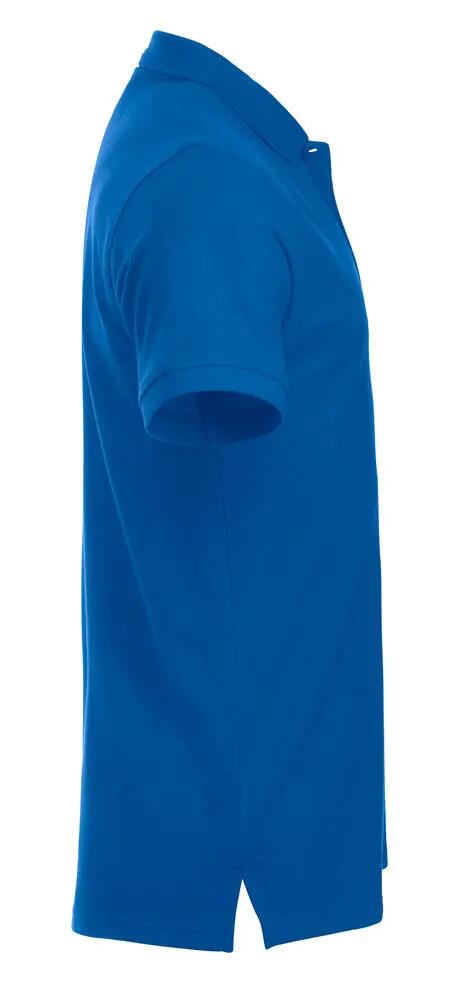 clique Polo Manhattan in misto cotone-poliestere – blu royal 4/4