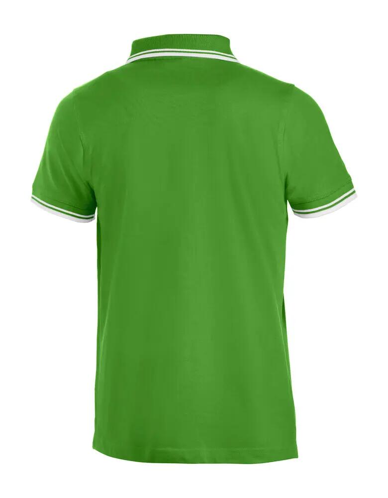 clique Polo Amarillo 100% algodón peinado – unisex con aberturas laterales 2/4