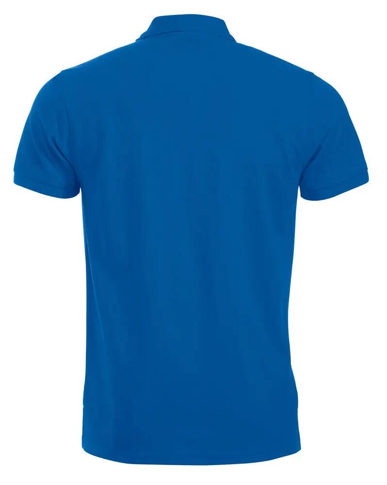 clique Polo Manhattan in misto cotone-poliestere – blu royal 2/4