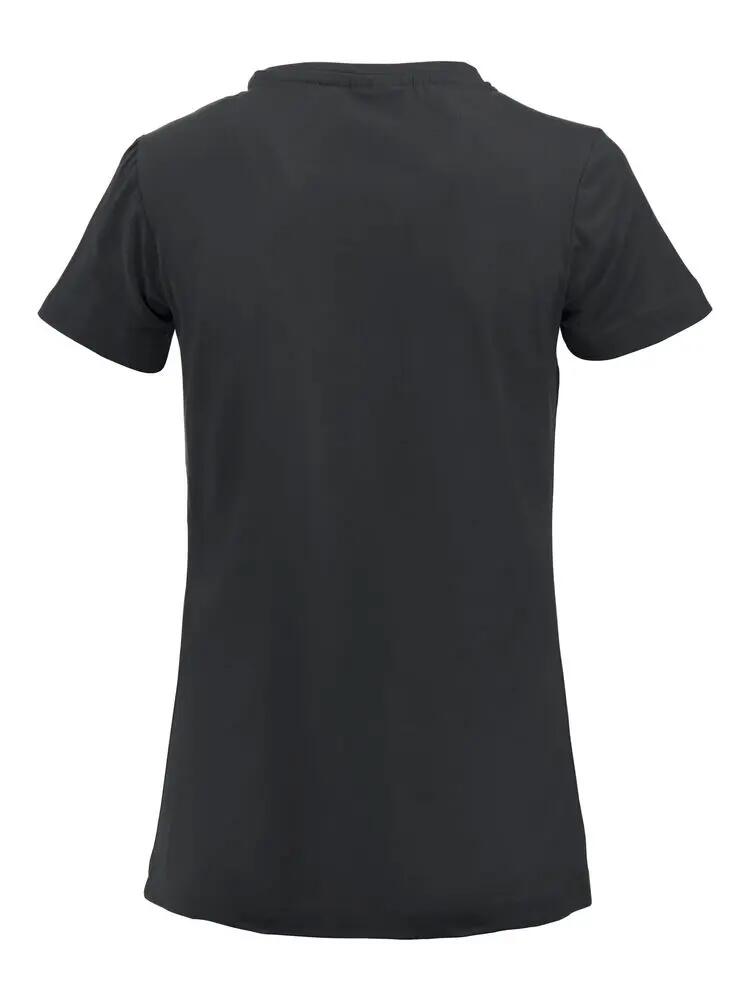 clique Carolina S/S – dames top met ronde hals in rekbaar jersey 2/4