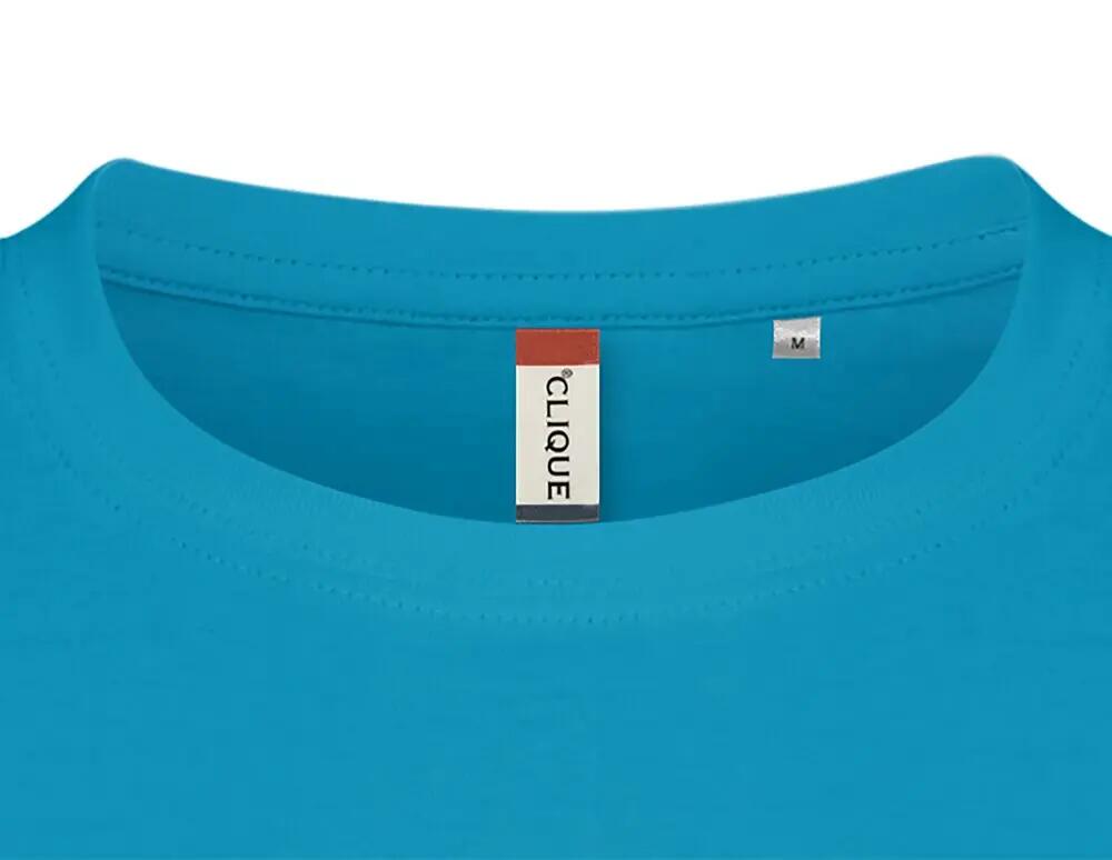 clique Basic-T T-shirt uomo slim con collo a costine 1x1 5/5