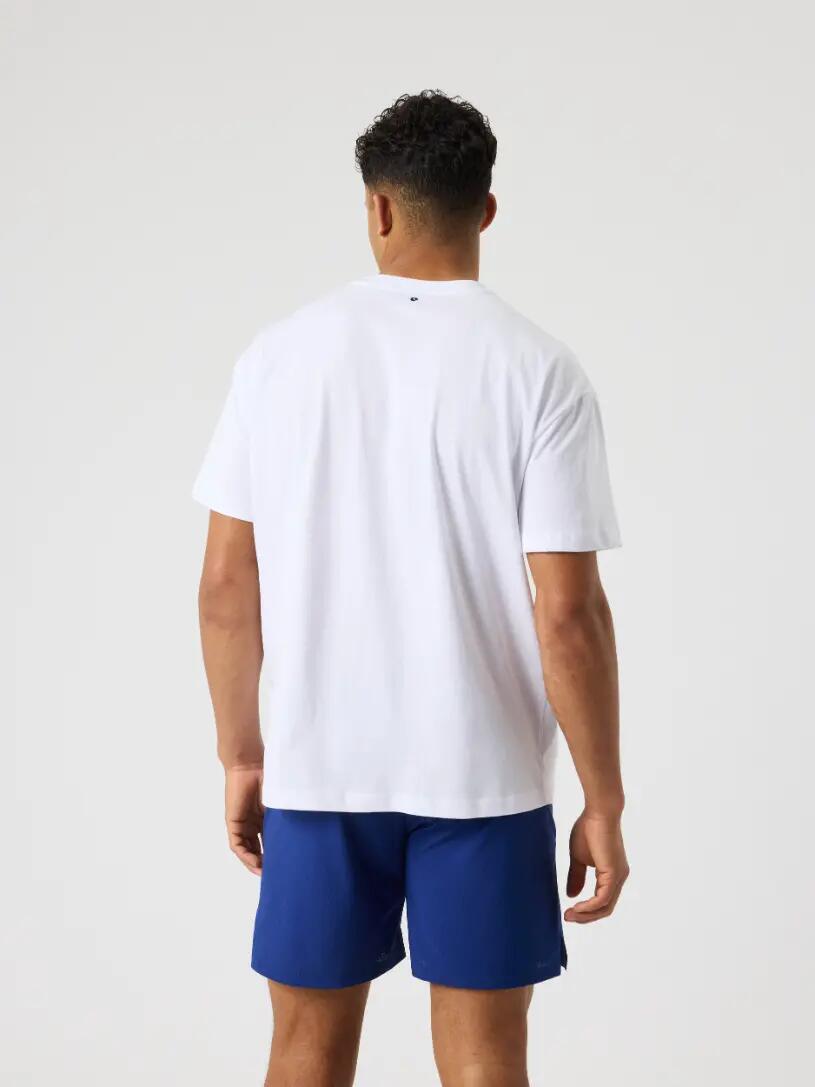 bjorn_borg BORG GYM OVERSIZED T-SHIRT Branco Brilliant 2/5