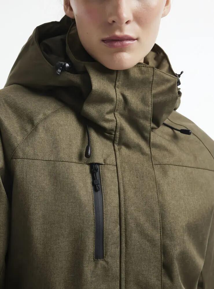 craft Mountain Padded Jacket W casaco acolchoado feminino impermeável 5/7