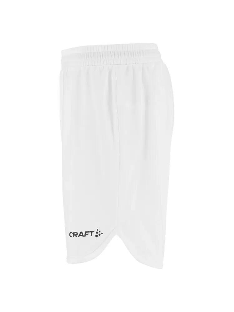 craft Basket 2.0 Shorts M - Basketball-Shorts Weiß, 100% recyceltes Polyester 3/4