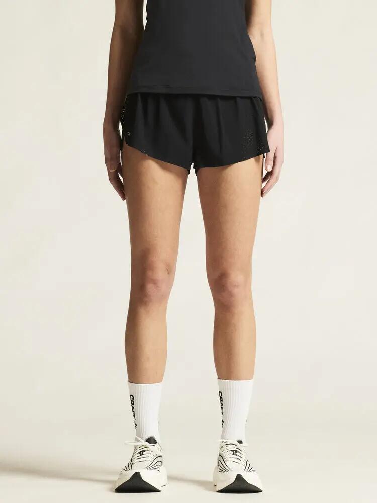 craft Race Day Split Shorts 2 W — pantalón corto de running ligero y ventilado 5/7
