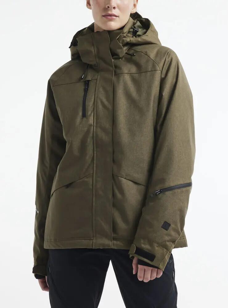 craft Mountain Padded Jacket W casaco acolchoado feminino impermeável 3/7