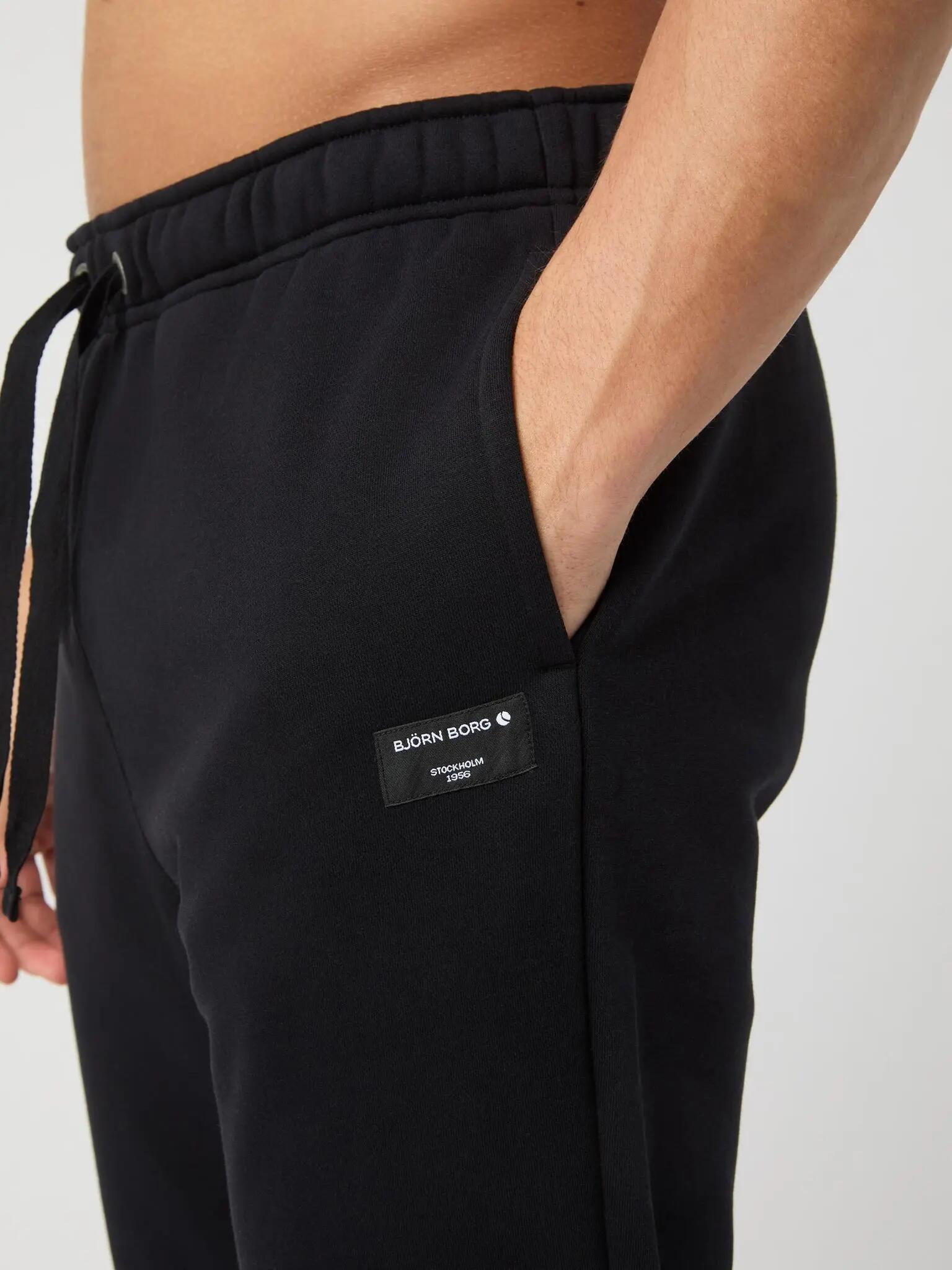 bjorn_borg CENTRE SWEATPANTS en BLACK BEAUTY pour MEN 4/4