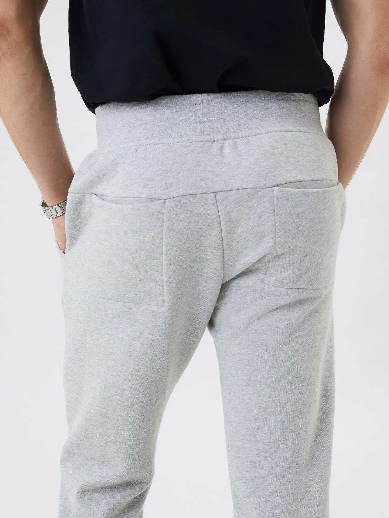 bjorn_borg CENTRE TAPERED PANTS light grey melange 5/5