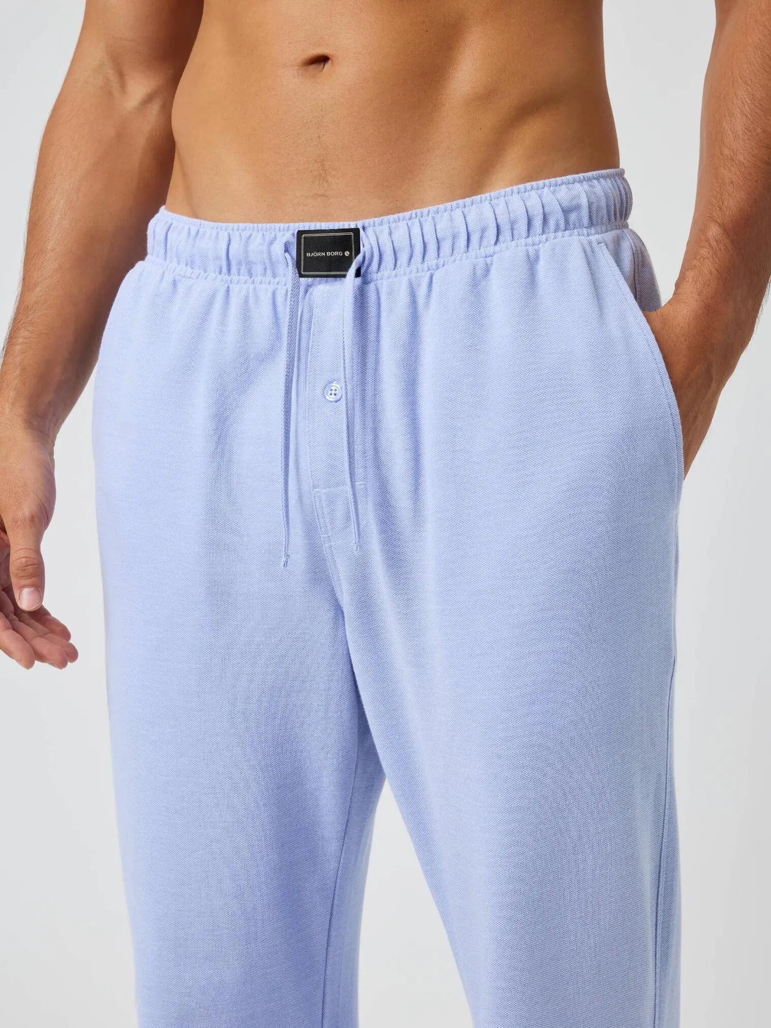 bjorn_borg CORE PIQUE PYJAMA PANTS van biologisch katoen — LAVENDER LUSTRE 5/5