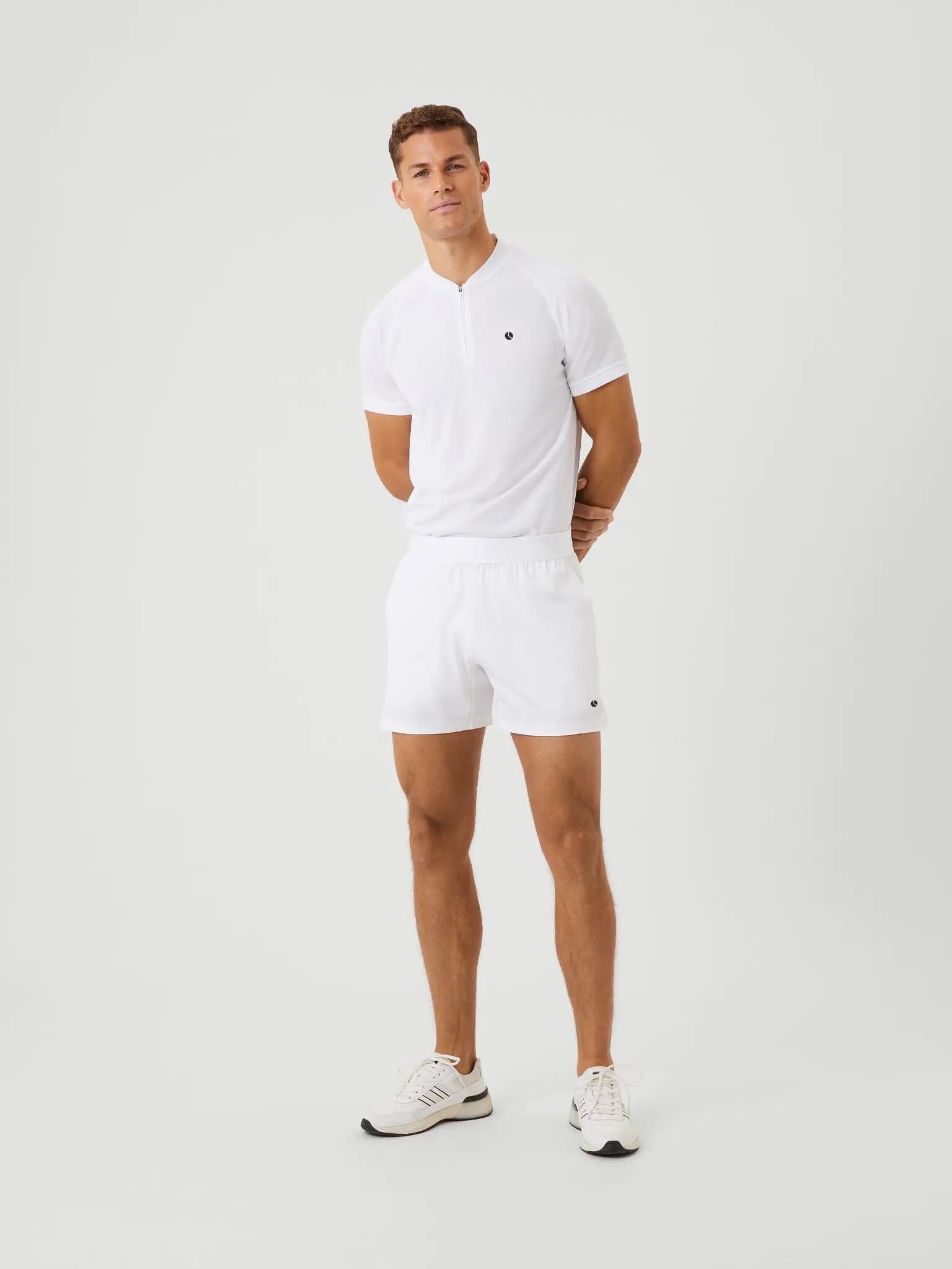 bjorn_borg ACE SHORT SHORTS BRILLIANT WHITE 3/4