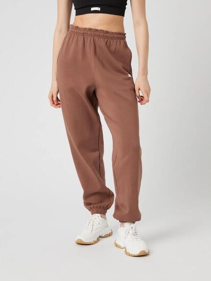 bjorn_borg STUDIO OVERSIZED SWEATPANTS — luźny krój, kolor ACORN