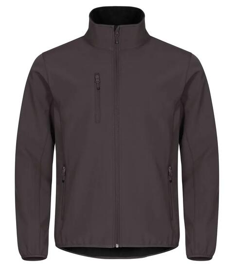 clique Classic Softshell Jacket - 96% Recyceltes Polyester, funktional