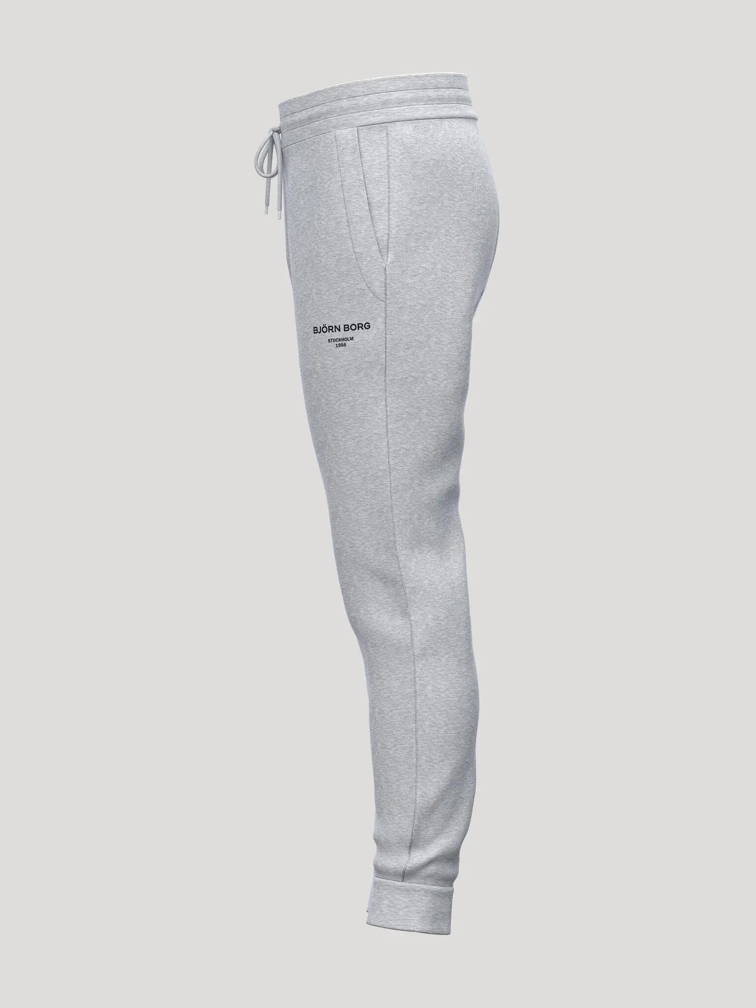 bjorn_borg BORG ESSENTIAL 1 Pantalon sweat tapered en polyester recyclé 3/4