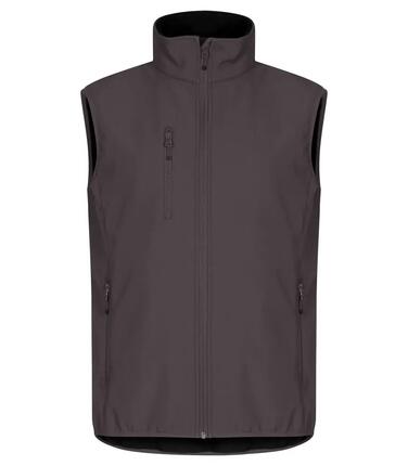 clique Classic Softshell Vest - softshell bodywarmer van gerecycled polyester