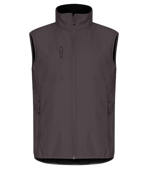 clique Classic Softshell Vest - softshell bodywarmer van gerecycled polyester