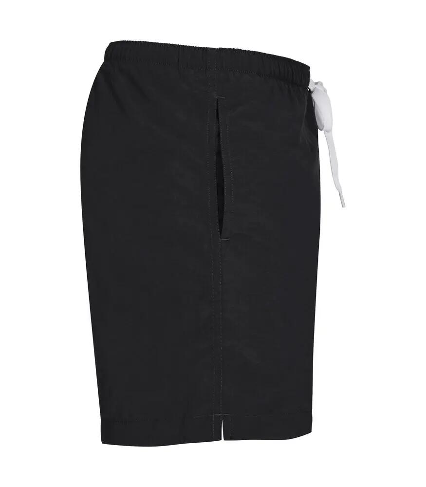 clique Venice Calções em poliamida reciclada – Corte casual, preto 2/4