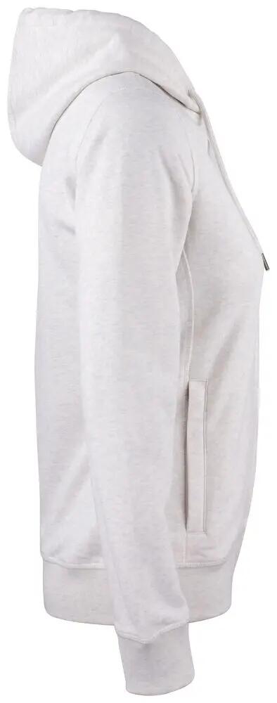 clique Premium OC Hoody Full Zip Mulher algodão orgânico 4/4