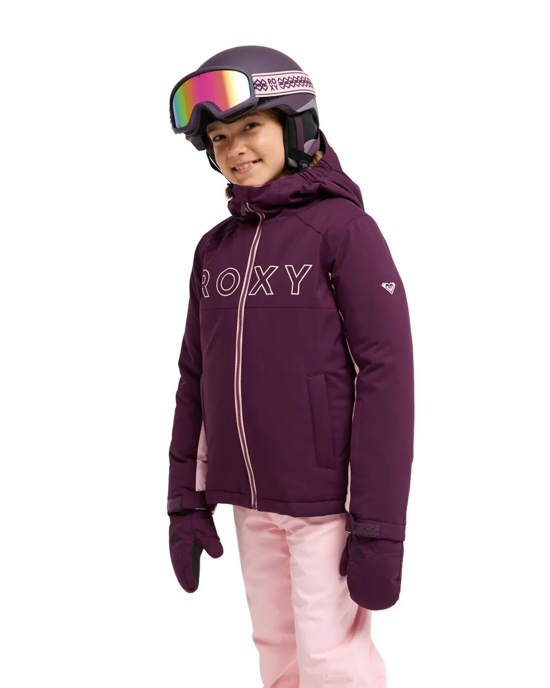 Funktionelle Schneejacke ASTRAL PEAK 10K Lila Meisjes 8-16 4/4