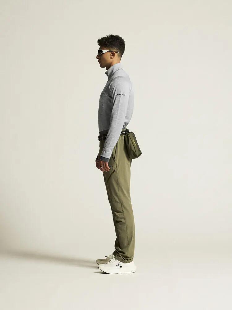 craft ADV Explore Tech Pants M – calças técnicas stretch e impermeáveis 3/7