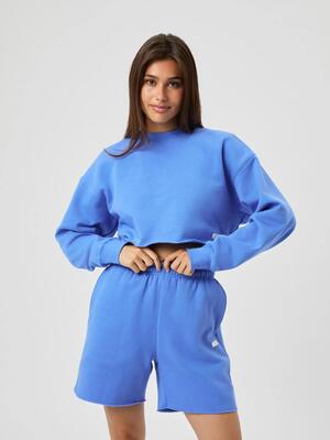 Bjorn_borg studio oversized cropped sweatshirt ultramarine