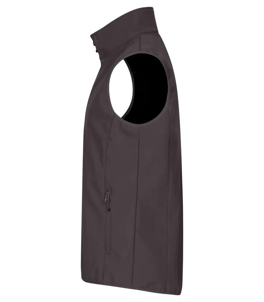 clique Classic Softshell Vest — gilet softshell 3 strati in poliestere riciclato 3/4