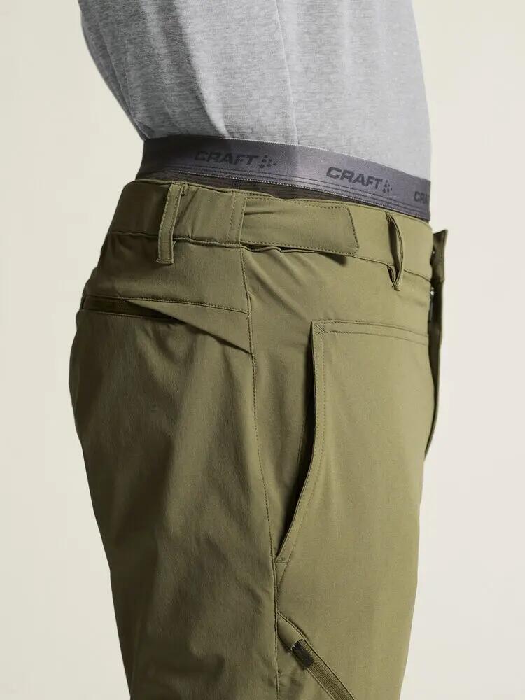 craft ADV Explore Tech Pants M – calças técnicas stretch e impermeáveis 2/7