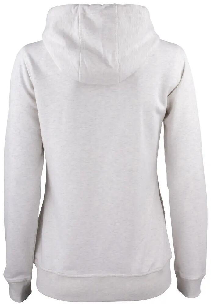 clique Premium OC Hoody Full Zip Mulher algodão orgânico 2/4