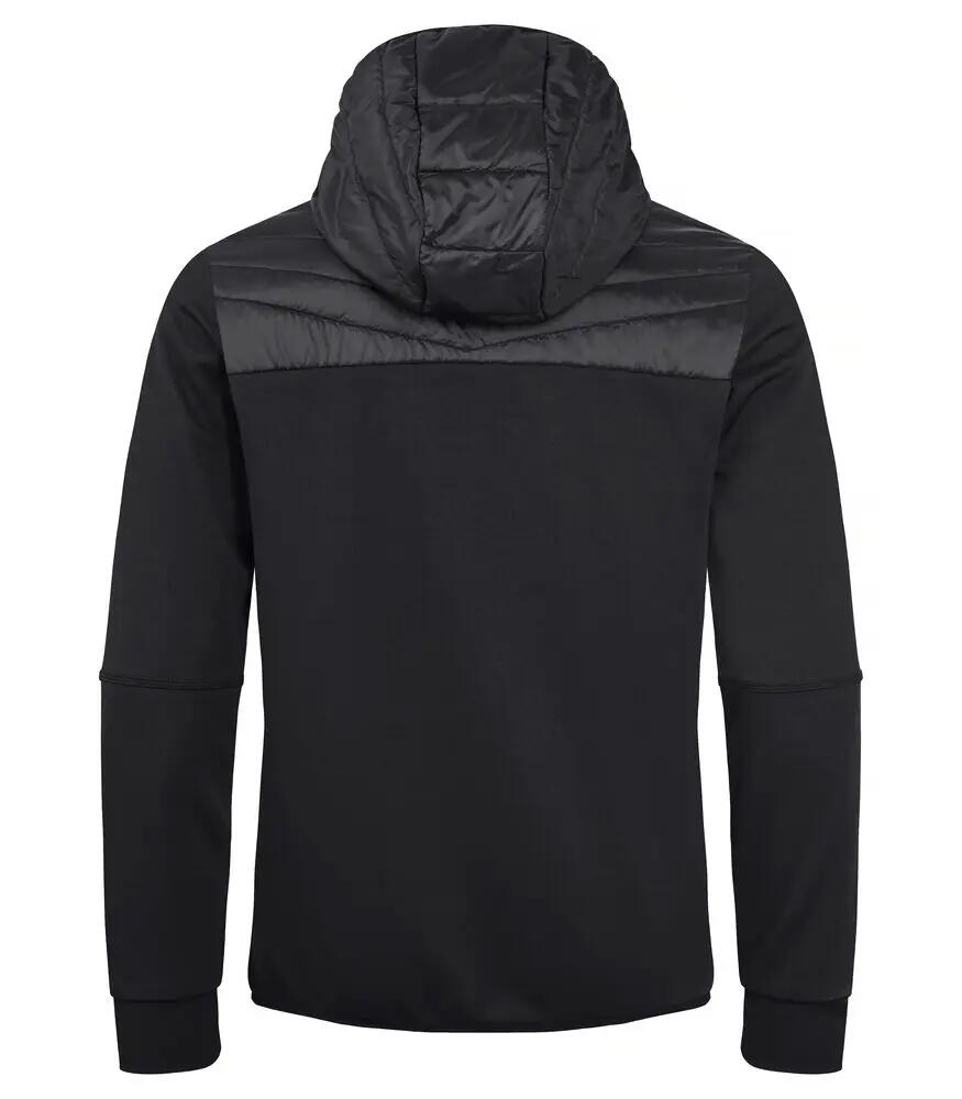 clique Utah Jacket Casaco masculino ligeiramente acolchoado preto com refletores 2/4