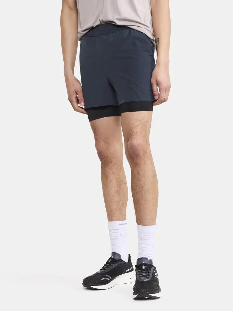 craft ADV Essence 2-in-1 Stretch Shorts M — calções de treino com tight interior 7/7
