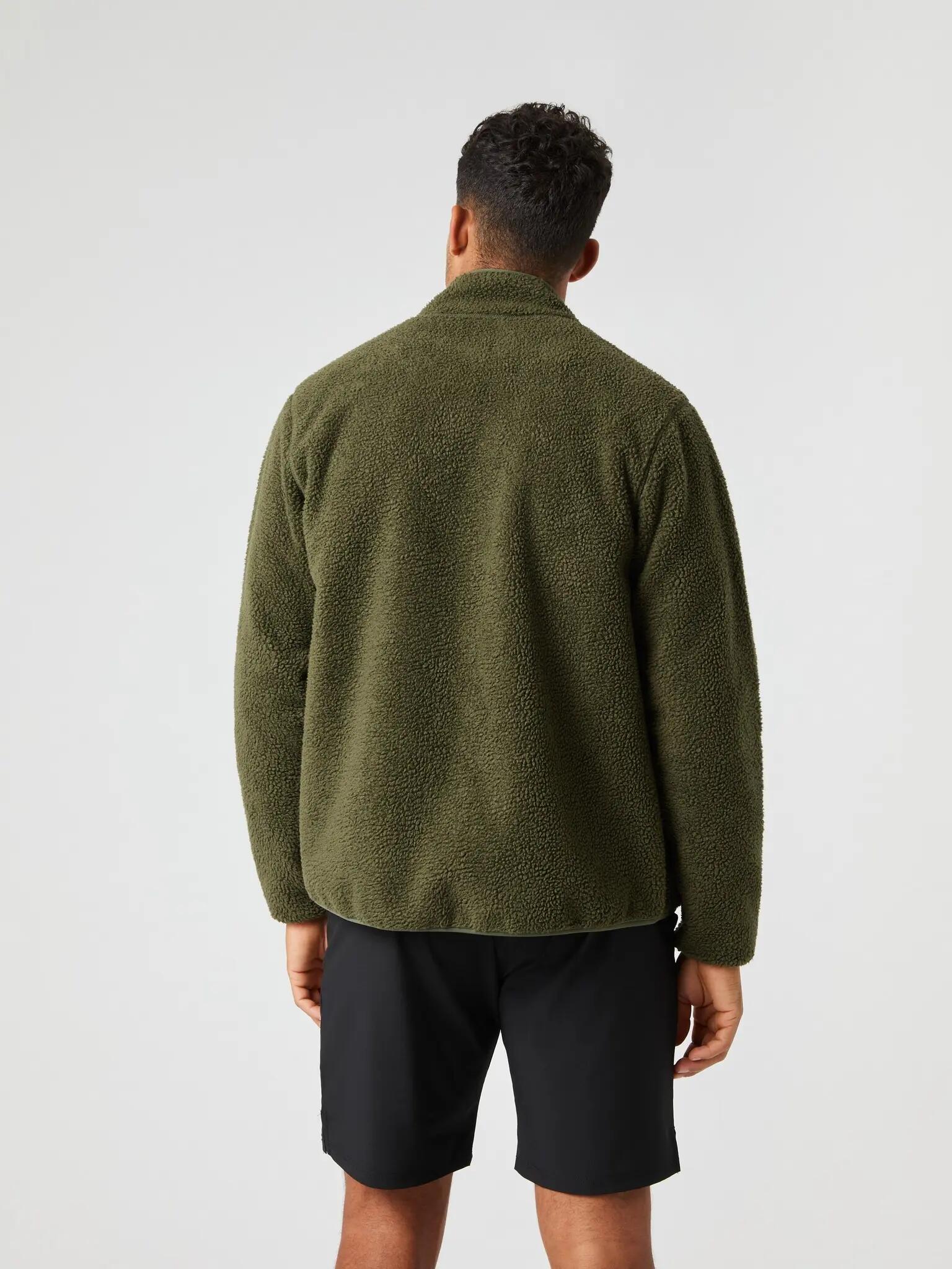 bjorn_borg CENTRE PILE JACKET in FOREST NIGHT voor heren 2/5