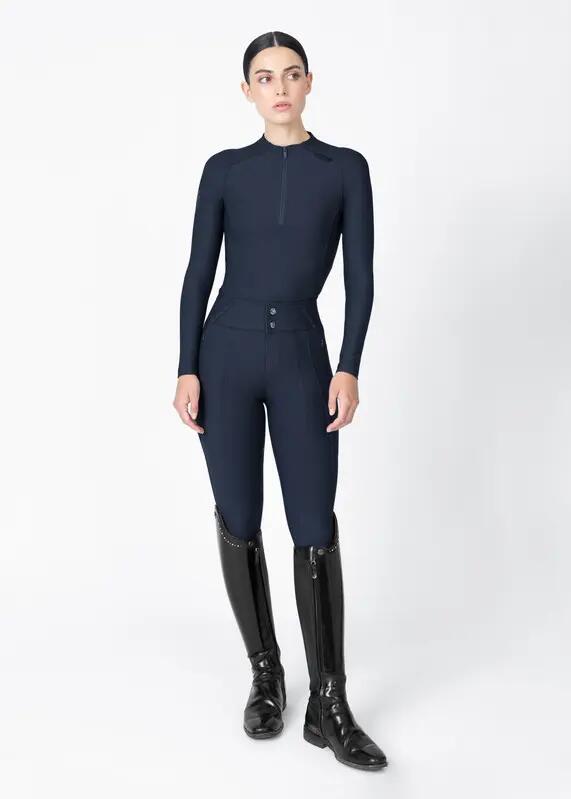 Pantalón Mujer Equitación Maximilian Vision Full Grip Atlántico 6/7