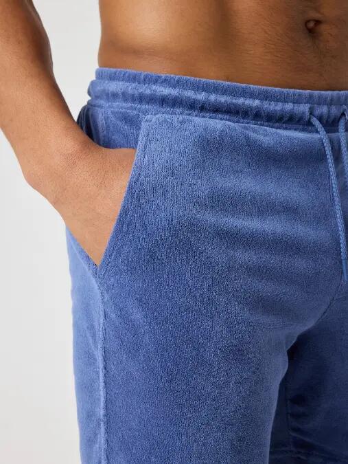 bjorn_borg BORG TOWELING POOL SHORTS — COASTAL FJORD 4/4