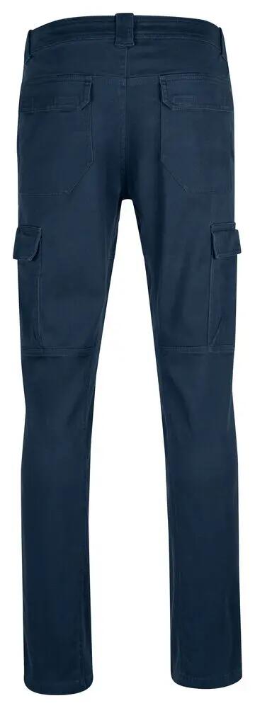 clique Cargo Pocket Stretch — calças cargo corte direito, stretch 2/4