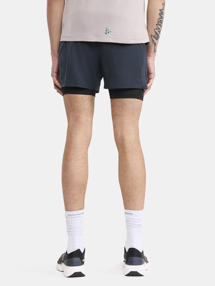 craft ADV Essence 2-in-1 Stretch Shorts M — calções de treino com tight interior 3/7