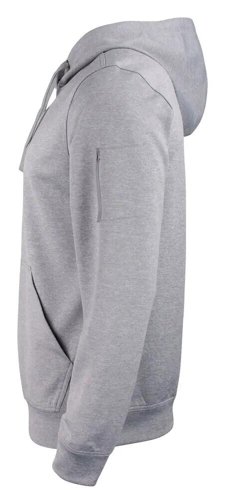 clique Basic Active Hoody – felpa con cappuccio unisex in poliestere 3/4