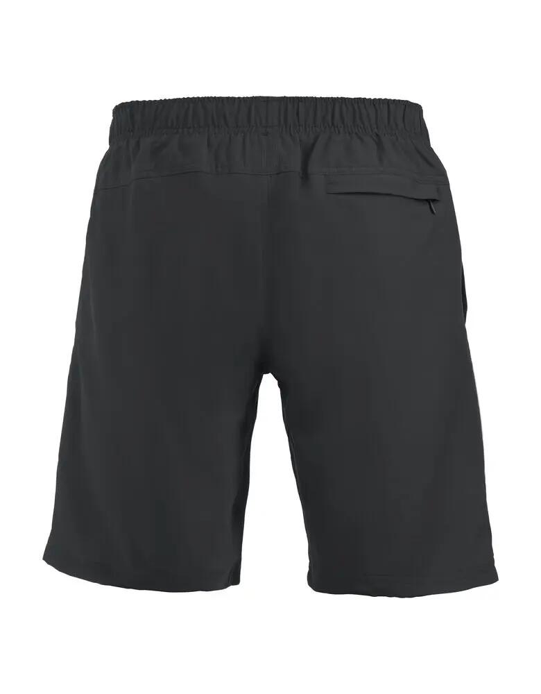 clique Hollis short de sport unisexe noir/blanc en polyester 3/4
